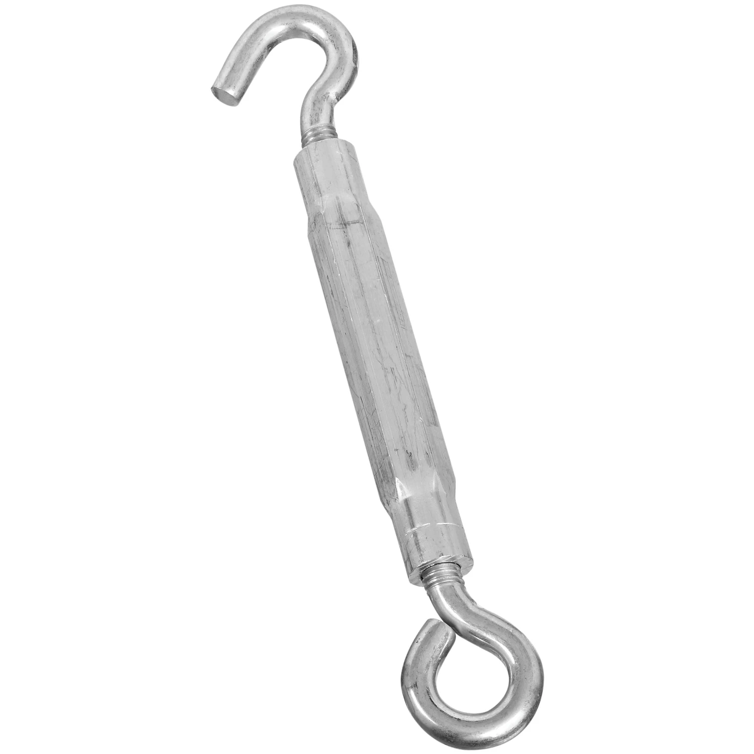 3/8 In. X 10-1/2 In. Zinc Hook & Eye Turnbuckle, 215 Lb Capacity