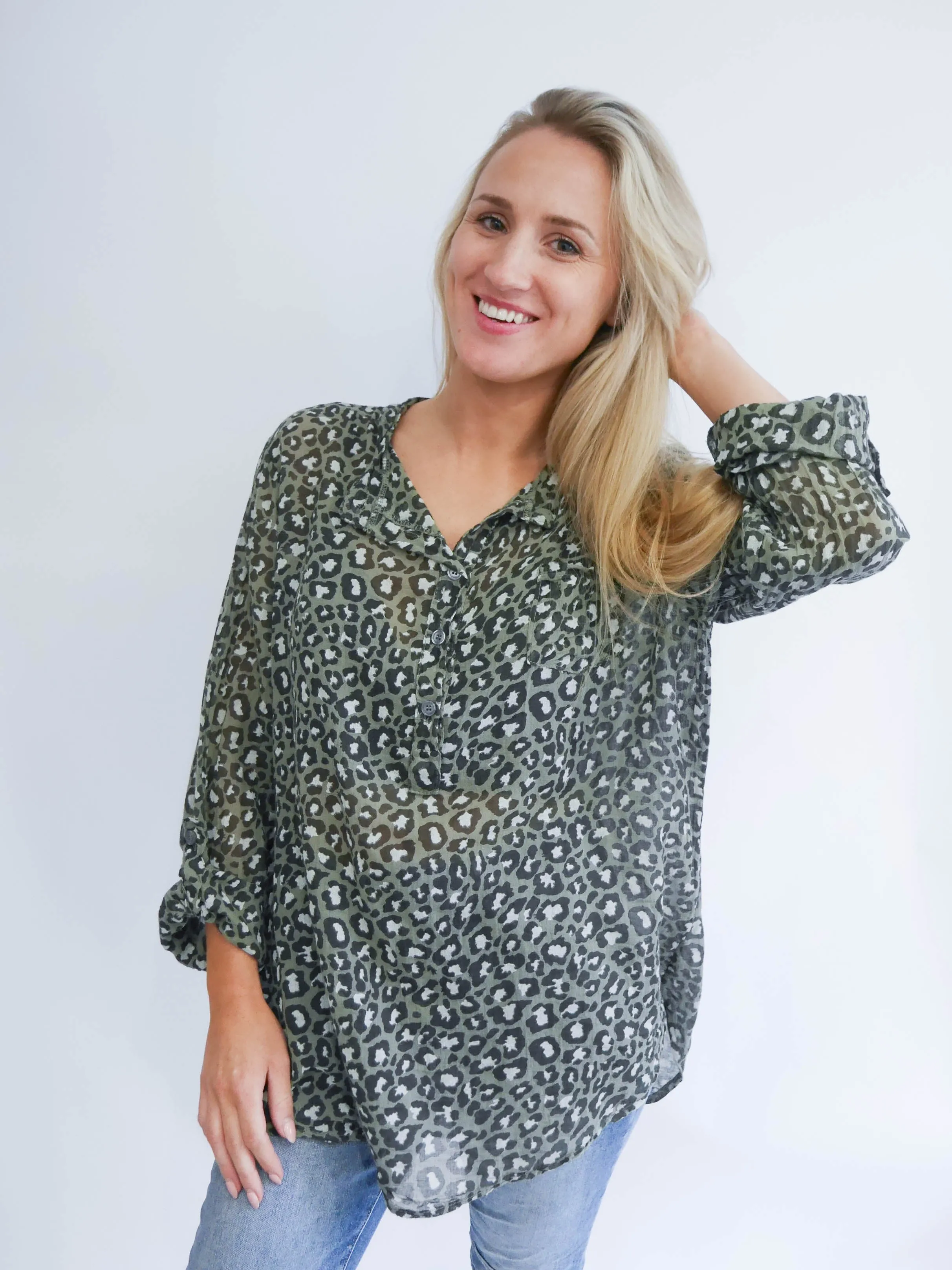 Erica Blouse Khaki