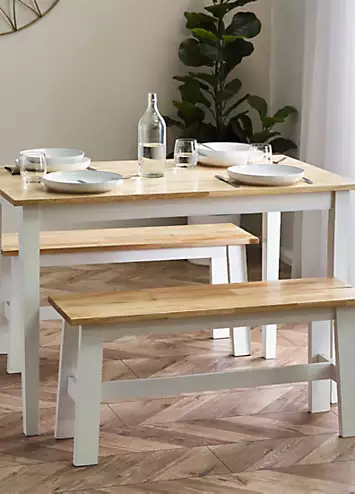 Julian Bowen Linwood Small Dining Bench | Kaleidoscope