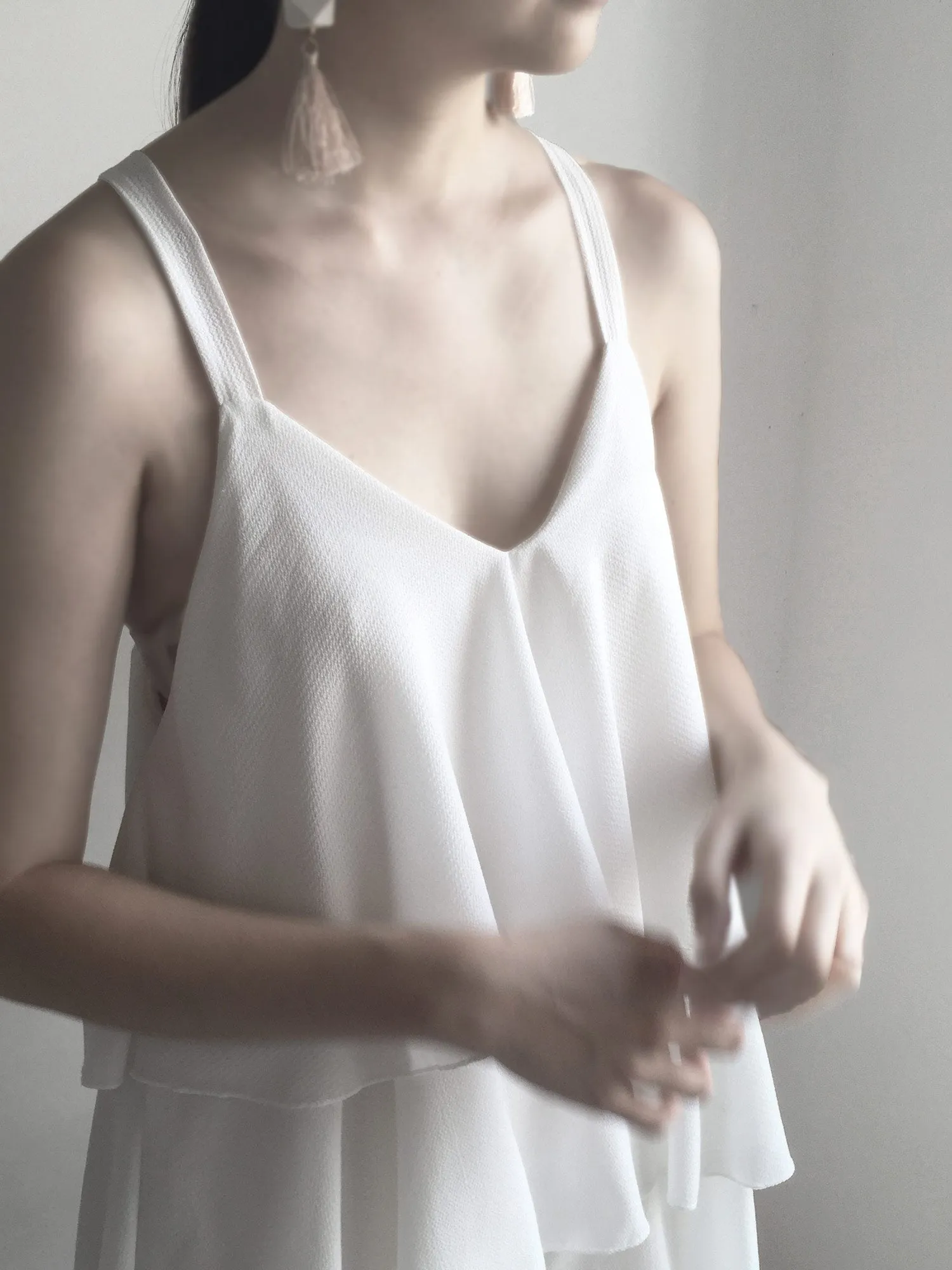 Louisa Dress - White
