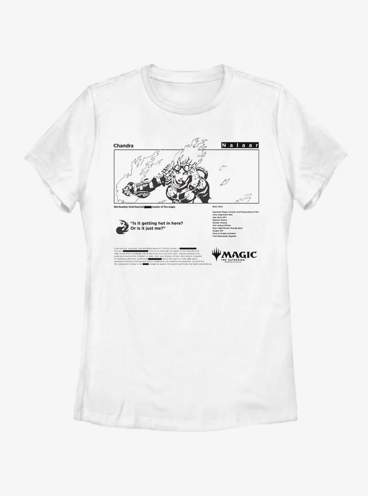 Magic: The Gathering Chandra Bio Womens T-Shirt