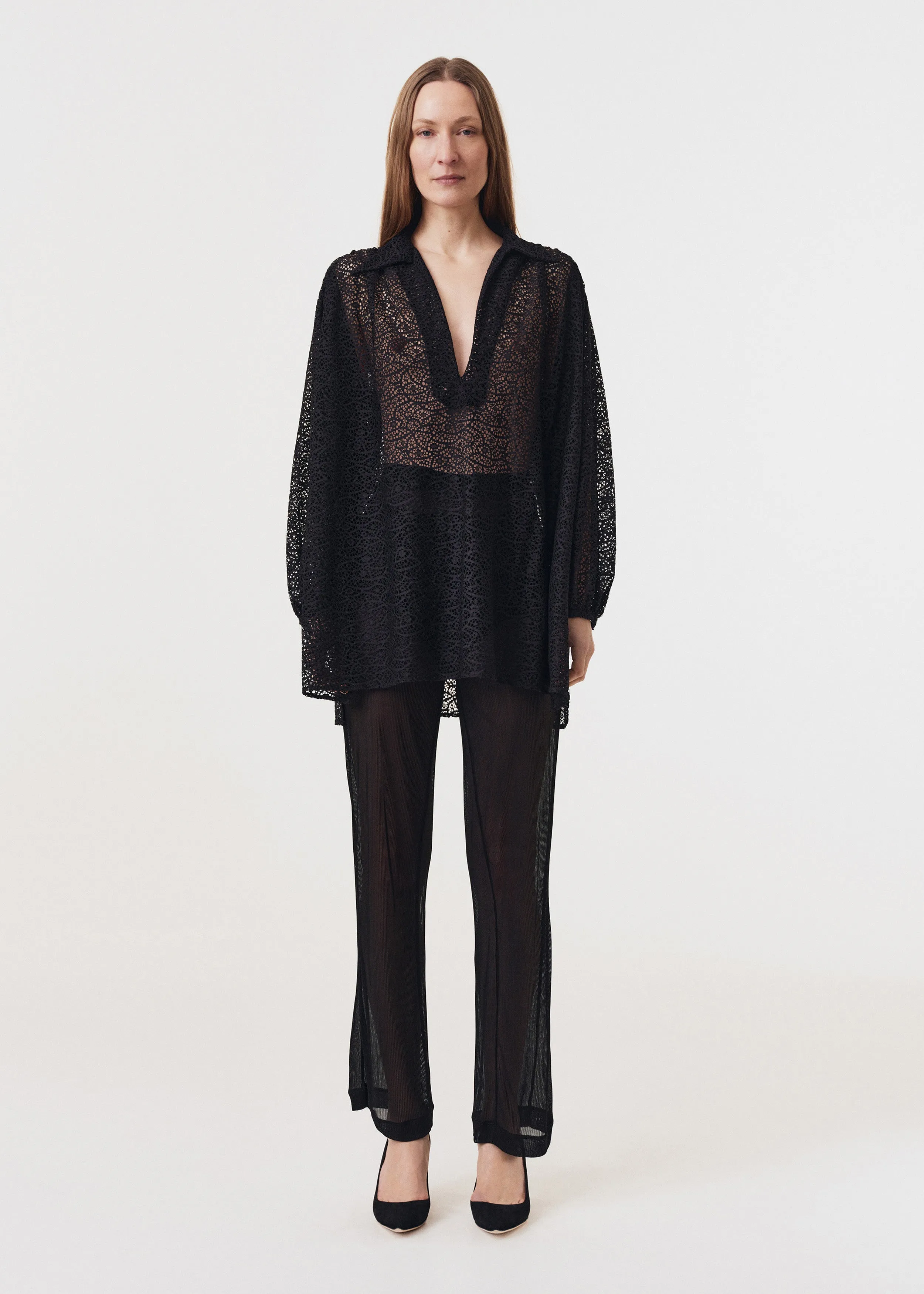Nuancer Summer Lace Blouse