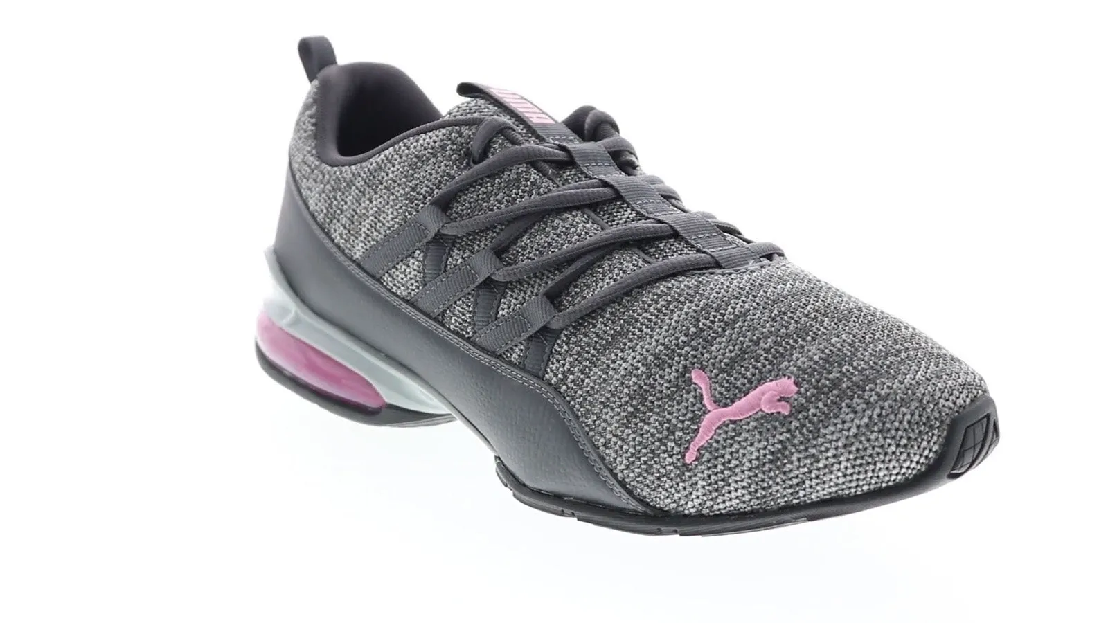 Puma Riaze Prowl Knit 37676201 Womens Gray Canvas Lifestyle Sneakers Shoes