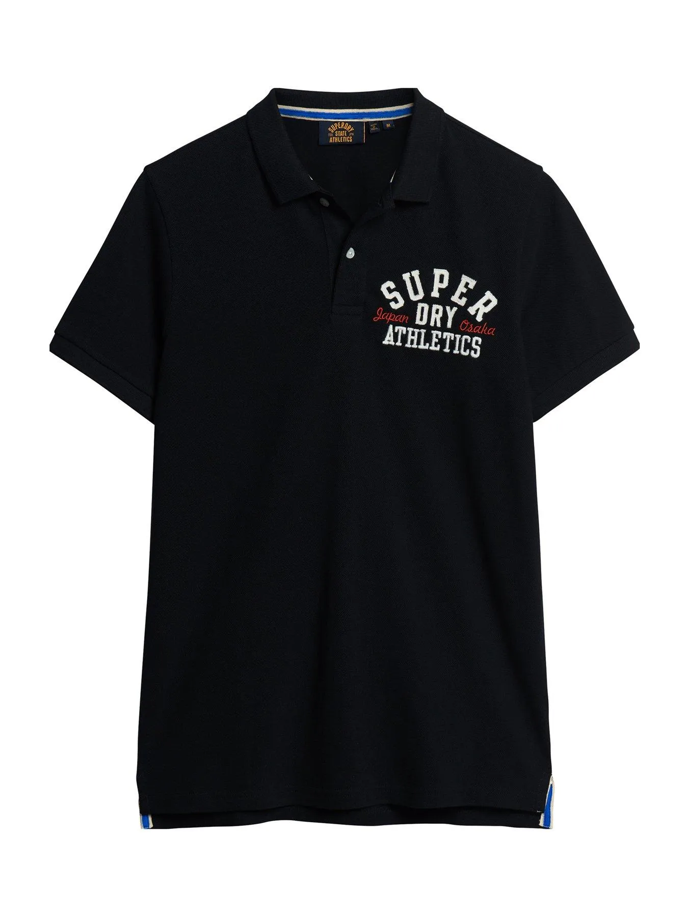 Superdry Superstate Polo Shirt - Black