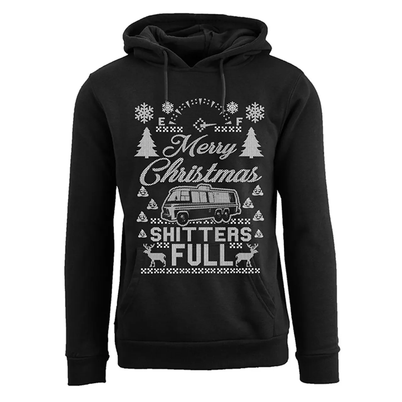Women's Funny Holiday Pull Over Hoodie