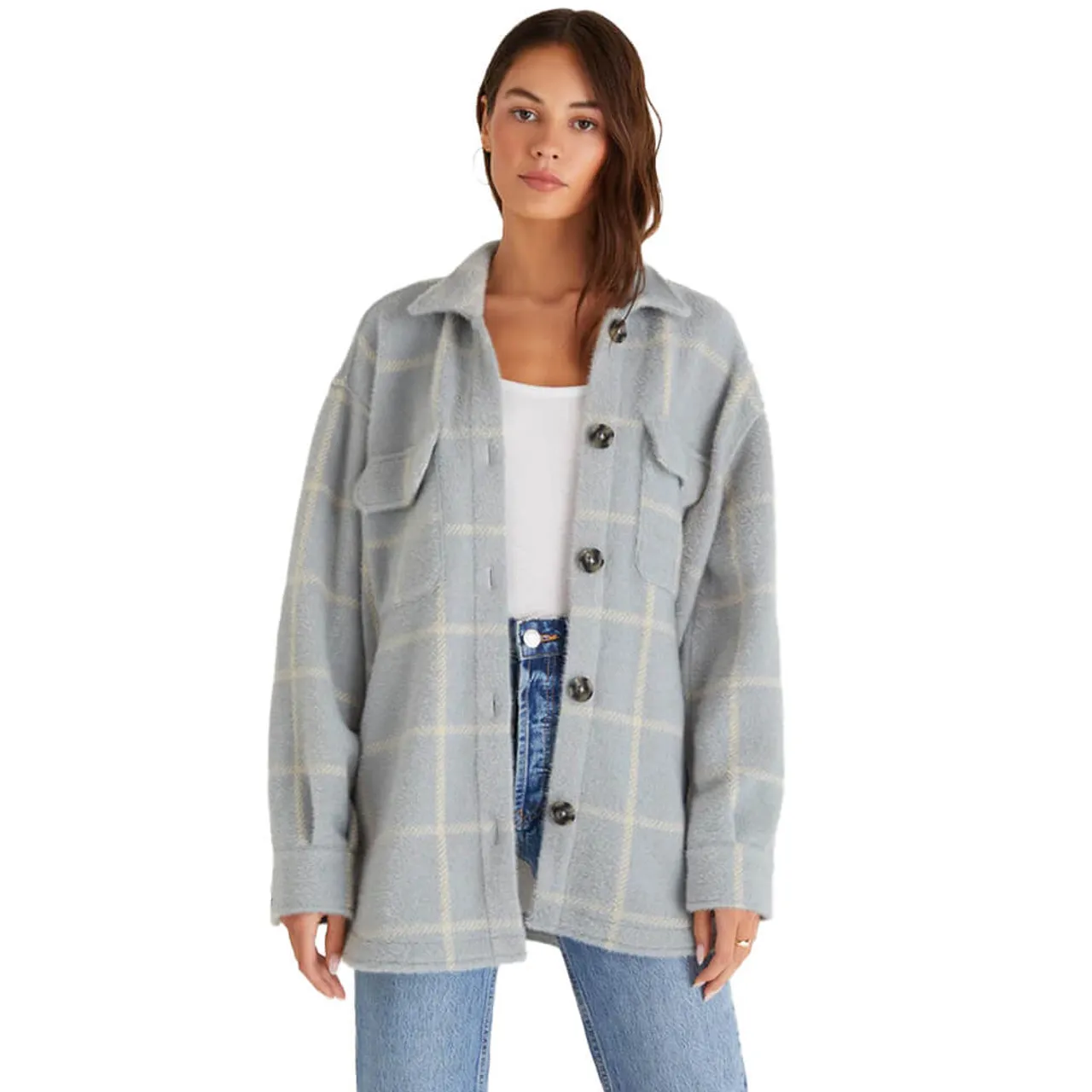Women's Z Supply Plaid Tucker Jacket